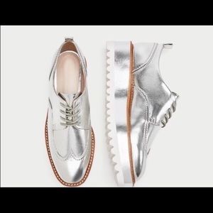 Zara Silver Butchers size 38